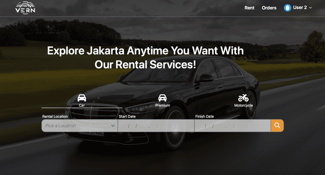 VERN - Vehicle Rental preview